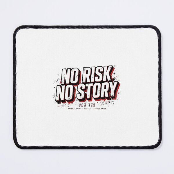 Item preview, No Risk No Story - Black Culture Hustle designed and sold by JahTeeStudio.