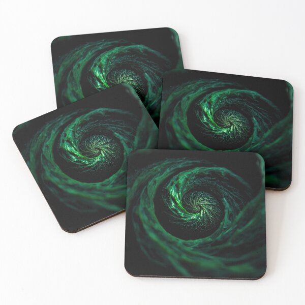 Item preview, Eerie Toxic Green Spiral Vortex designed and sold by Harmonic_Layers.