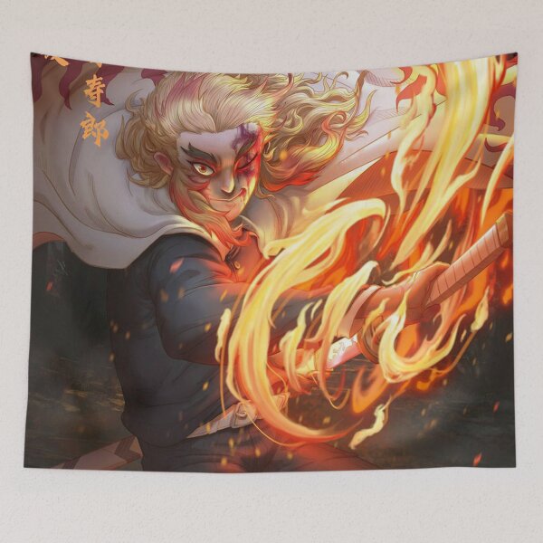Item preview, Rengoku – Flame of Determination designed and sold by Peoyd53326.