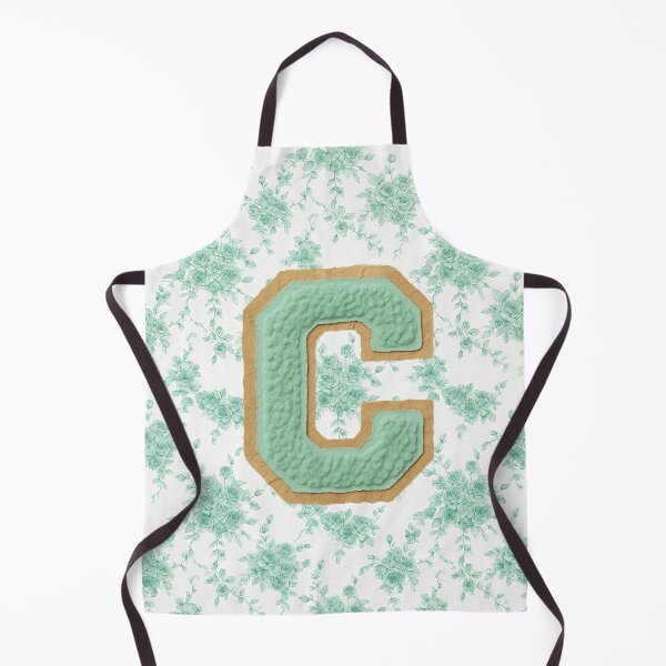 Item preview, Green Letter C Floral Monogram designed and sold by ITCHAWAWAA.