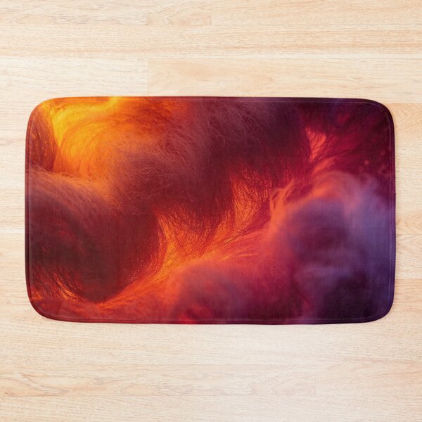 Item preview, Fiery Crimson Sunset Fiber Cloud designed and sold by Harmonic_Layers.