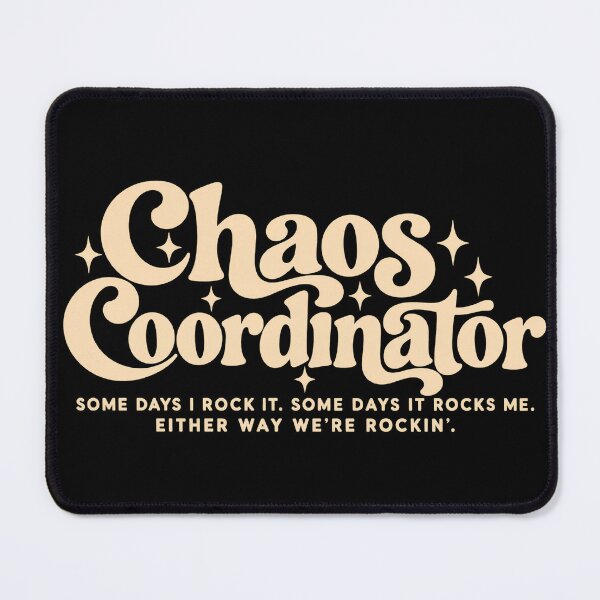 Item preview, Chaos Coordinator Retro ESE SPED Teacher Design designed and sold by VGAfanatic.