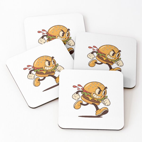 Item preview, Bold Hamburger Sprinting With Determination designed and sold by HoopeStylee.