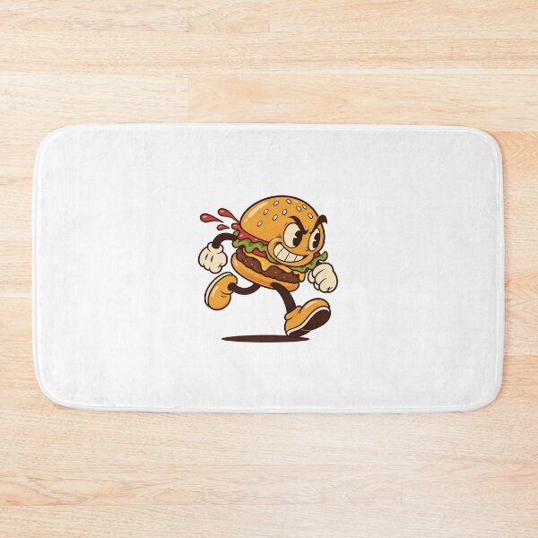 Item preview, Bold Hamburger Sprinting With Determination designed and sold by HoopeStylee.