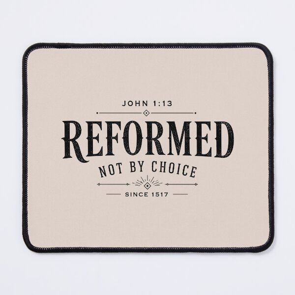 Item preview, Reformed Theology John 1:13 Christian - Not By Choice - Black designed and sold by Glory After Tears.
