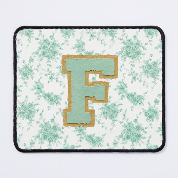 Item preview, Letter F Floral Monogram designed and sold by ITCHAWAWAA.