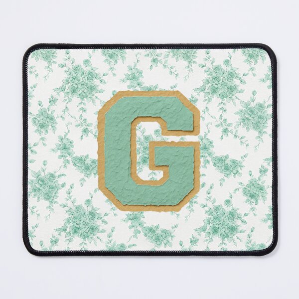 Item preview, Letter G Floral Monogram designed and sold by ITCHAWAWAA.