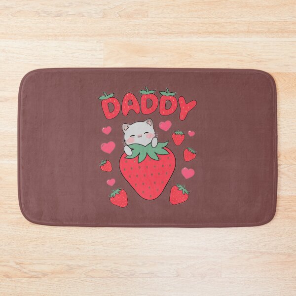 Item preview, Cute Strawberry Cat Daddy designed and sold by MOCH- ART.