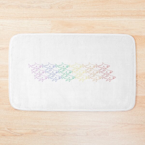 Item preview, Sharks! Multi-Color | Minimalistic | Line Art designed and sold by SunandShade.