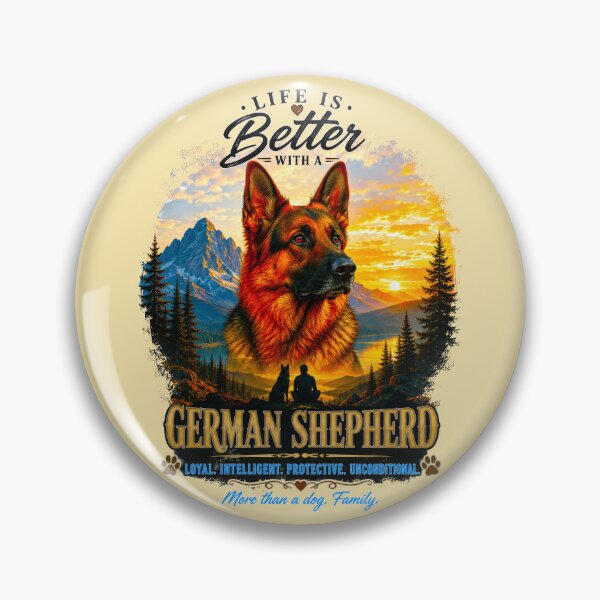 Item preview, Life Is Better With a German Shepherd Family designed and sold by SHHCreations.