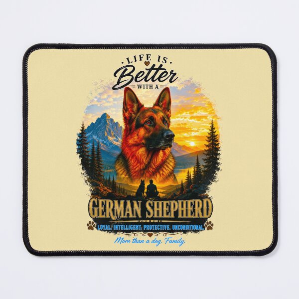Item preview, Life Is Better With a German Shepherd Family designed and sold by SHHCreations.