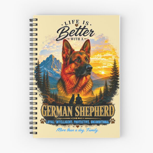 Item preview, Life Is Better With a German Shepherd Family designed and sold by SHHCreations.