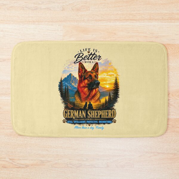Item preview, Life Is Better With a German Shepherd Family designed and sold by SHHCreations.