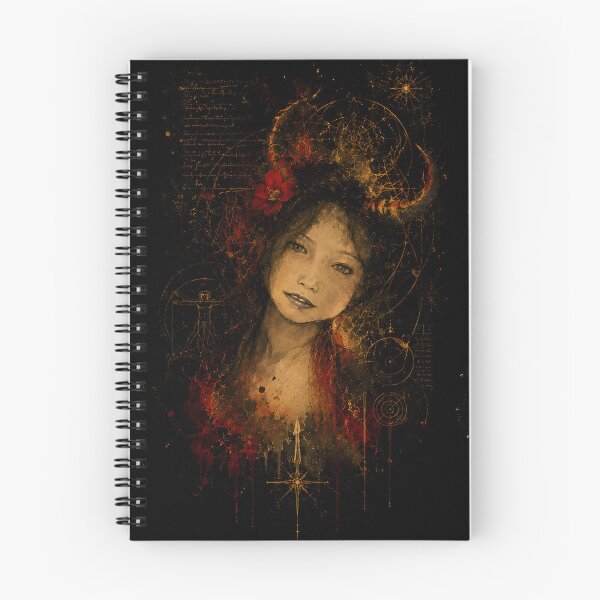 Item preview, Dark Diptych Art Red  designed and sold by HamieStudio.