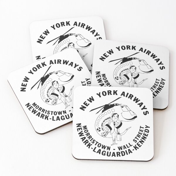 Item preview, New York Airways - 80s Defunct Airlines Helicopter New York City designed and sold by darklordpug.