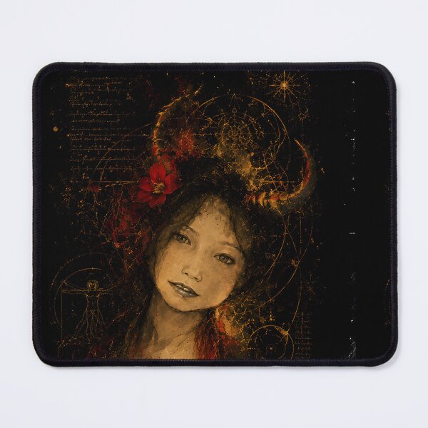 Item preview, Dark Diptych Art Red  designed and sold by HamieStudio.
