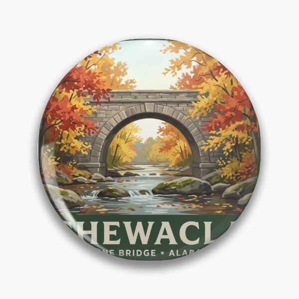 Item preview, Chewacla Stone Bridge Alabama designed and sold by DetourDgn.