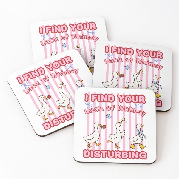 Item preview, Silly Goose Whimsical Ducks Funny Quote designed and sold by happiecatstore.