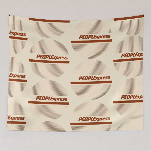 Item preview, People Express Airlines - 80s Defunct Aircraft Carrier Newark NJ designed and sold by darklordpug.