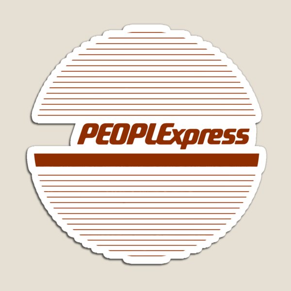 Item preview, People Express Airlines - 80s Defunct Aircraft Carrier Newark NJ designed and sold by darklordpug.