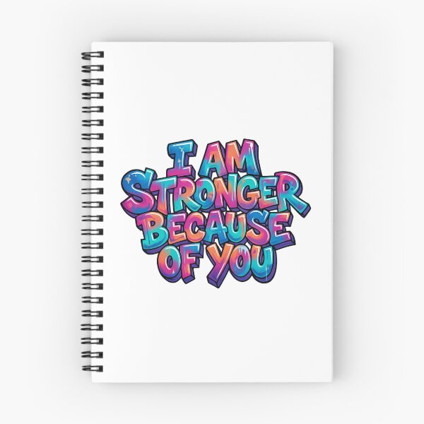 Item preview, I Am Stronger Because Of You designed and sold by rockazona.
