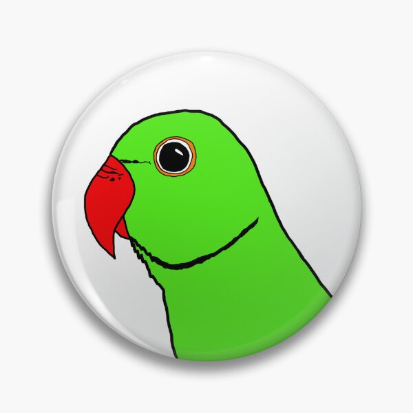 Item preview, green parakeet designed and sold by elbi0sa.