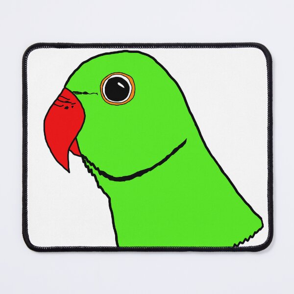 Item preview, green parakeet designed and sold by elbi0sa.