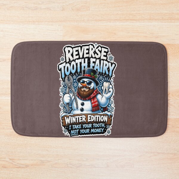 Item preview, Reverse Tooth Fairy Winter Edition Snowman Design designed and sold by FABIOLA1970.