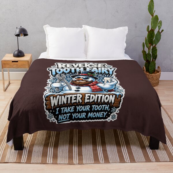 Item preview, Reverse Tooth Fairy Winter Edition Snowman Design designed and sold by FABIOLA1970.