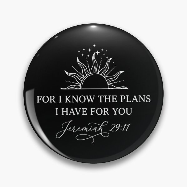 Item preview, For I Know The Plans I Have For You, Jeremiah 29:11 Christian , Bible Verse, Faith Teacher designed and sold by CloudyPress.