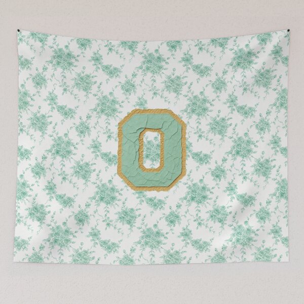 Item preview, Vintage Floral Letter O Monogram designed and sold by ITCHAWAWAA.