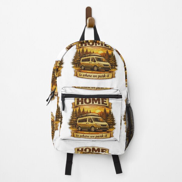 Item preview, Home Is Where We Park It Retro Camper designed and sold by GabeMountainArt.