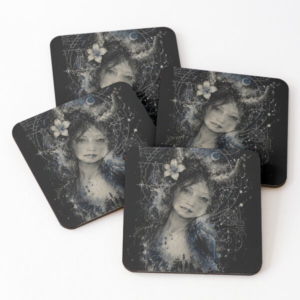 Item preview, Dark Diptych Art Blue  designed and sold by HamieStudio.