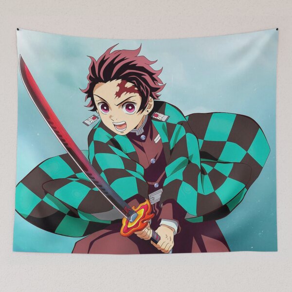 Item preview, Tanjiro Kamado – Determined Swordsman designed and sold by Peoyd53326.