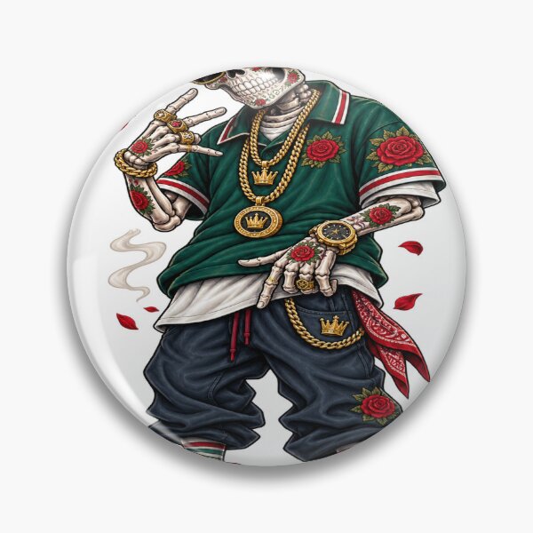 Item preview, Rose Street Skeleton Urban Streetwear designed and sold by VYBORA Studio.