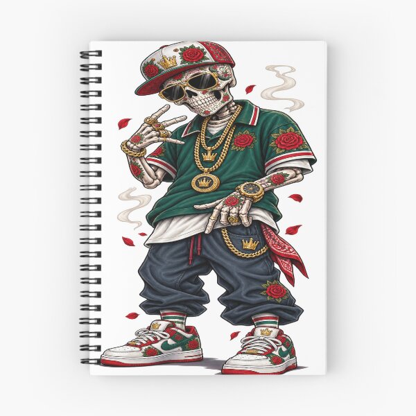 Item preview, Rose Street Skeleton Urban Streetwear designed and sold by VYBORA Studio.
