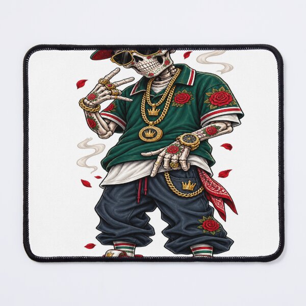 Item preview, Rose Street Skeleton Urban Streetwear designed and sold by VYBORA Studio.