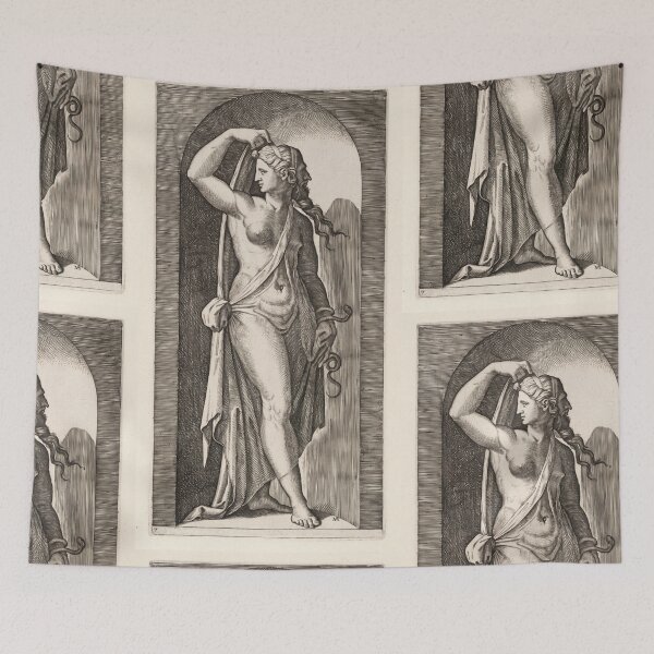 Item preview, Cleopatra with Serpent in Classical Niche designed and sold by artofuniverse.
