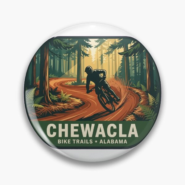 Item preview, Chewacla Bike Trail Alabama designed and sold by DetourDgn.