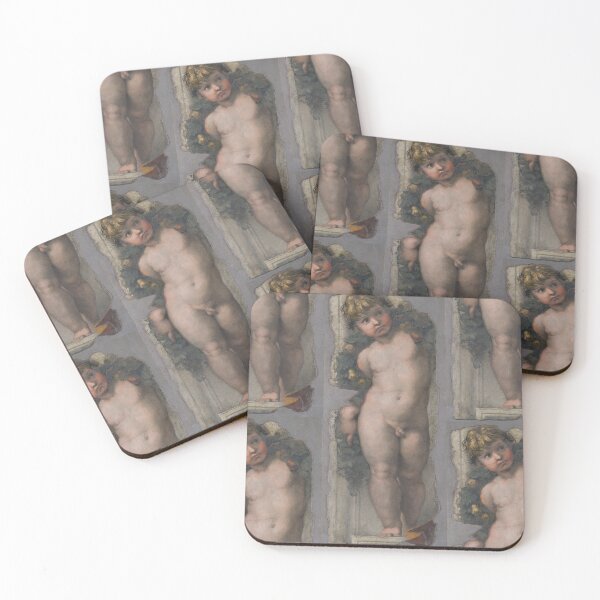 Item preview, Renaissance Fresco Putto Among Foliage designed and sold by artofuniverse.