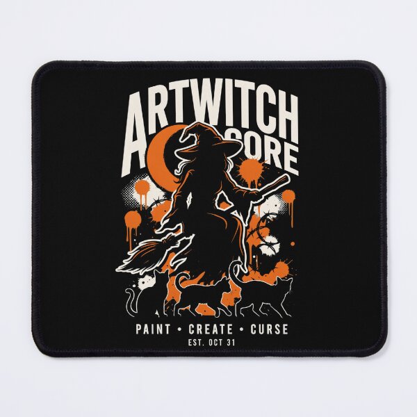 Item preview, Witch Artist Halloween T-Shirt | Paint & Potion Magic Cauldron Witchy Graphic Tee v2 designed and sold by DarylWelsh2024.
