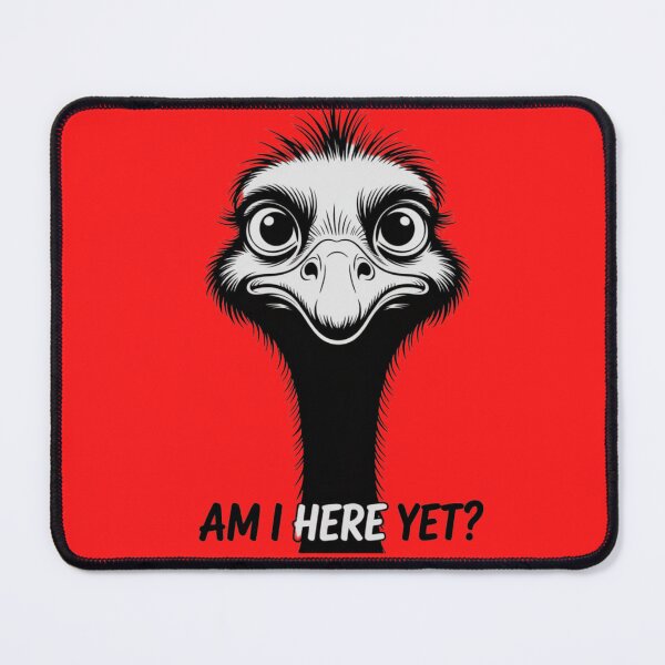 Item preview, Ostrich - Am I here yet? designed and sold by 123ks.