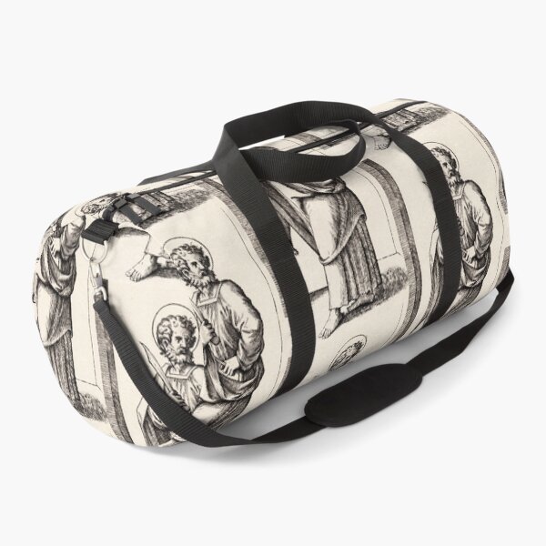 Item preview, Saint Bartholomew Apostle with Knife Engraving designed and sold by artofuniverse.