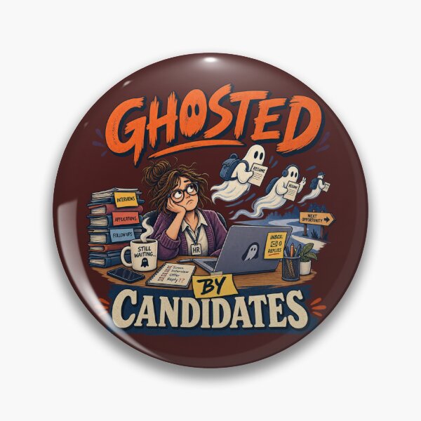 Item preview, Halloween Recruiter Ghosted Candidates Humor designed and sold by PunchDrop.
