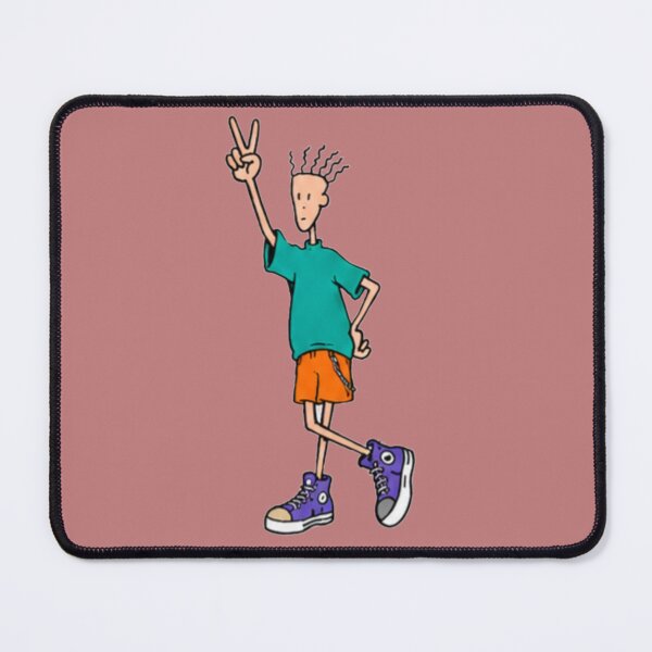 Item preview, Retro 90s Cartoon Boy Making Peace Sign designed and sold by DailyDoodlesBySumbul.