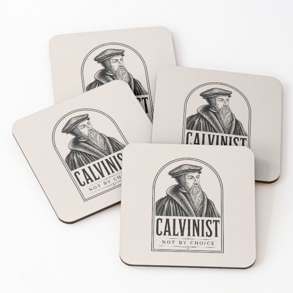 Artikelvorschau, Reformierte Theologie, Calvinismus, Johannes Calvin, Christliches Design – Schwarz entworfen und verkauft von Glory After Tears.