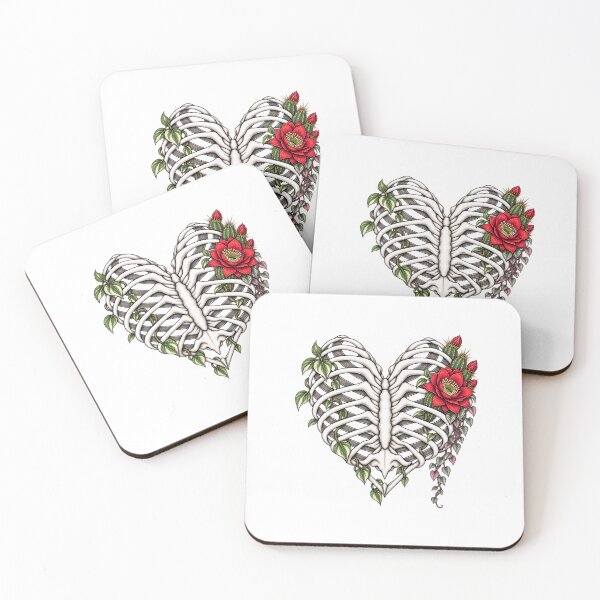 Item preview, Wild Heart Botanical Ribcage ?? designed and sold by ShopMAMAKIN.