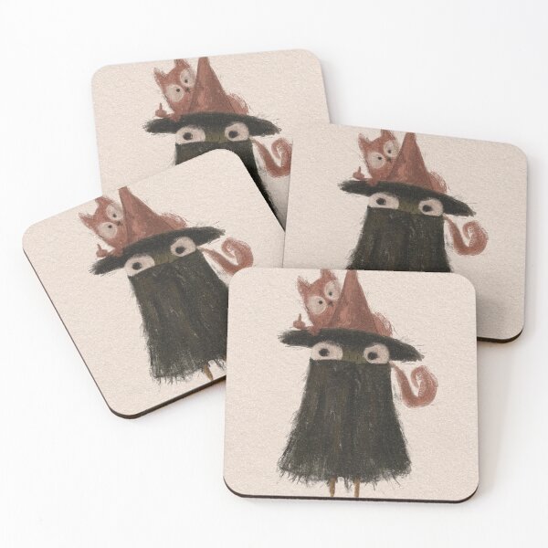 Item preview, Fox Witch in Dark Cloak designed and sold by FestosGouache.