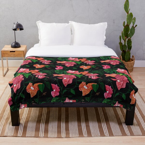 Artikelvorschau, Bougainvillea/ Blumen/ Grenada/ Gemälde entworfen und verkauft von DLyonzArt.