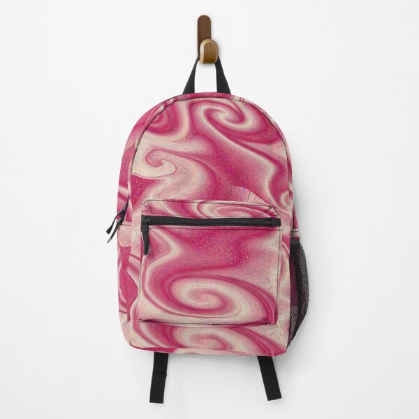 Item preview, Pink & Magenta Fluid Swirl Abstract Marble designed and sold by OddBloomPNG.